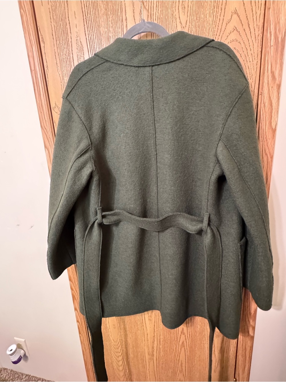 JCREW Wrap Coat - Picture 8 of 9